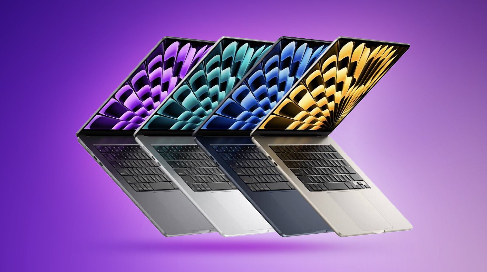 M5 칩과 M4 칩을 탑재한 MacBook Air의 속도는 다음과 같습니다.