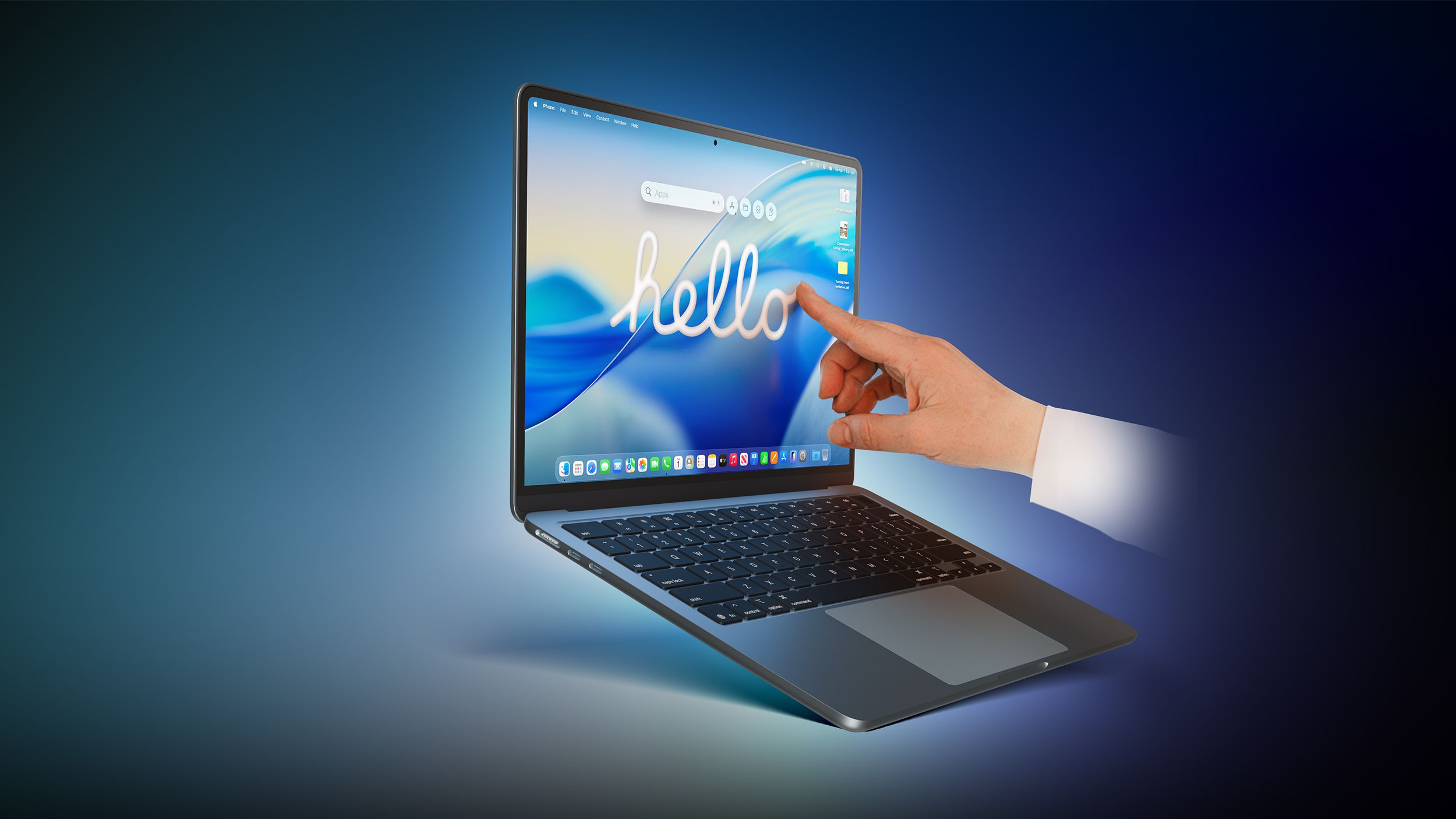 터치스크린 MacBook Pro, ‘터치 우선이 아닌 터치 친화적’