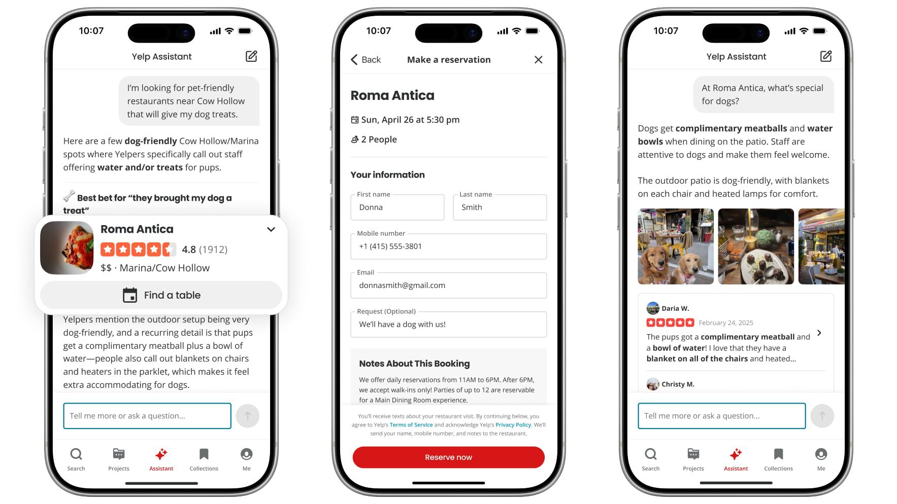 Yelp의 AI 비서는 이제 레스토랑, 의사 등을 예약할 수 있습니다
