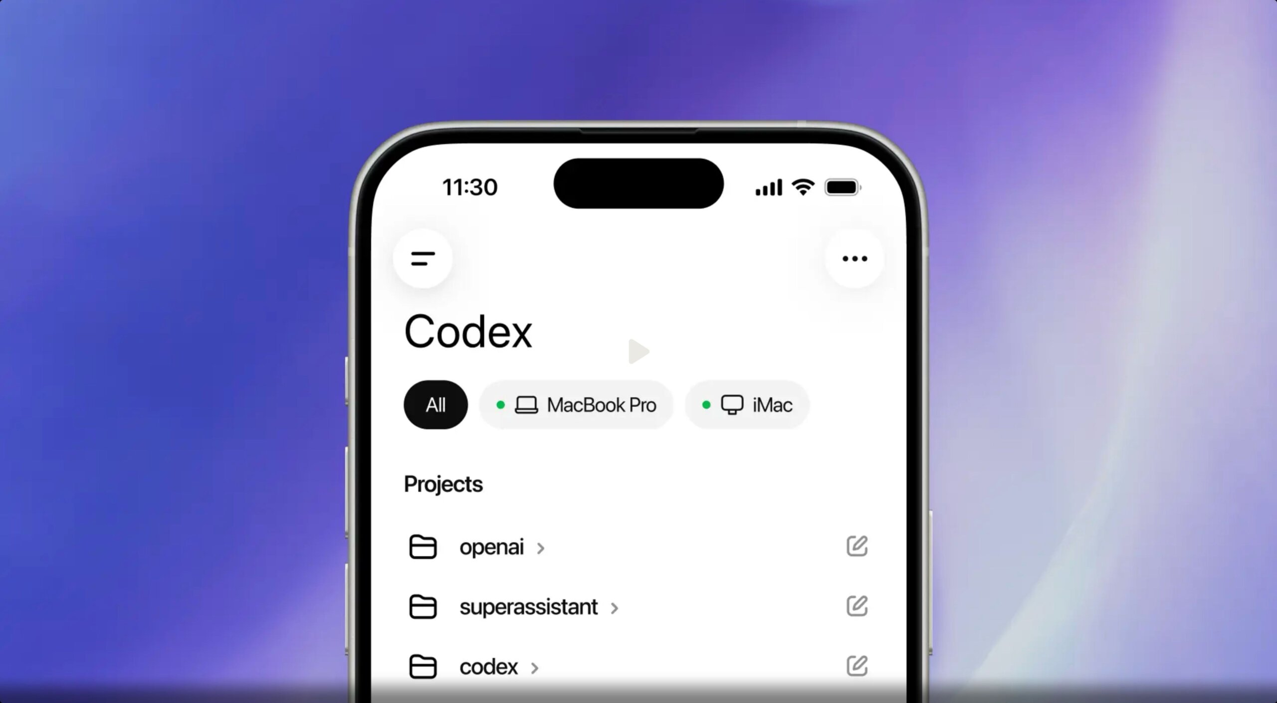 OpenAI, ChatGPT 모바일 앱에 Codex 원격 액세스 제공