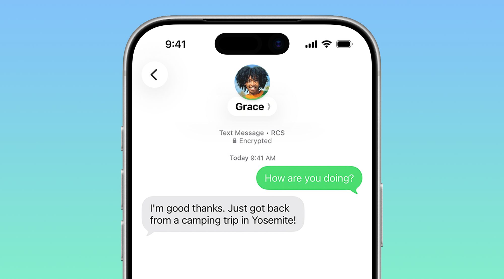 iPhone-Android RCS 대화는 iOS 26.5에서 종단 간 암호화됩니다.