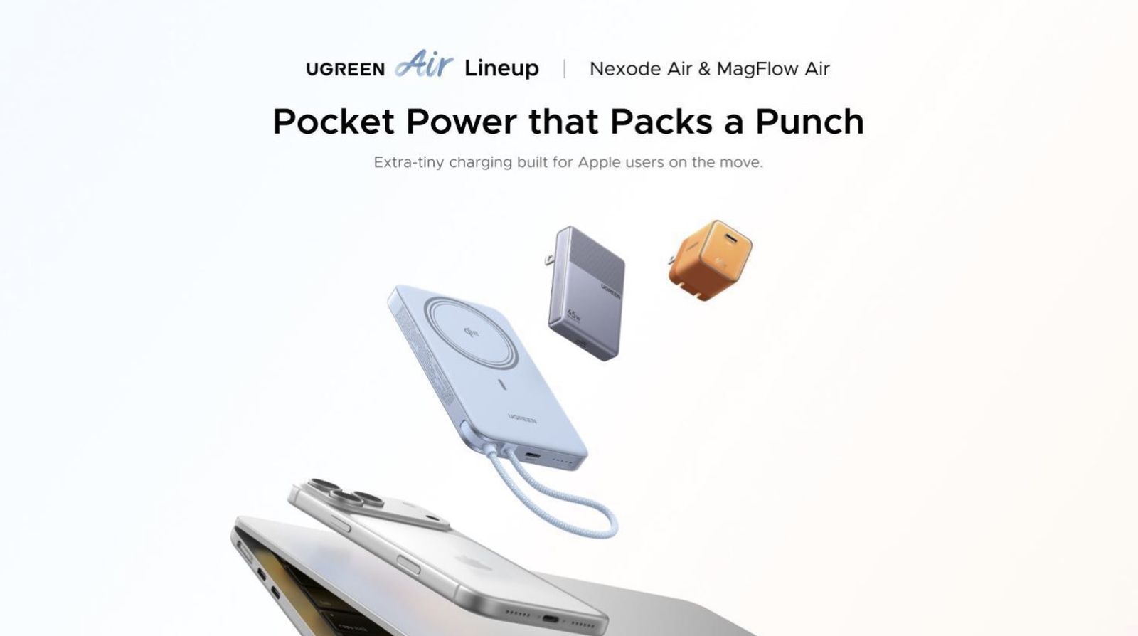 Ugreen, Apple 기기용 포켓 크기 충전기 출시