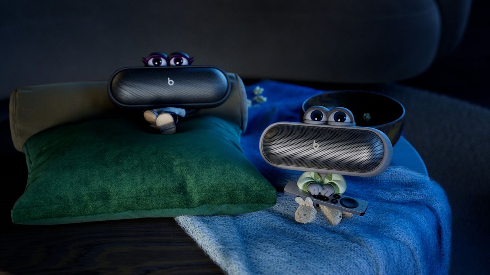 Apple의 새로운 Beats Pill 광고가 리얼리티 TV 쇼 ‘Love Island USA’에 등장합니다.
