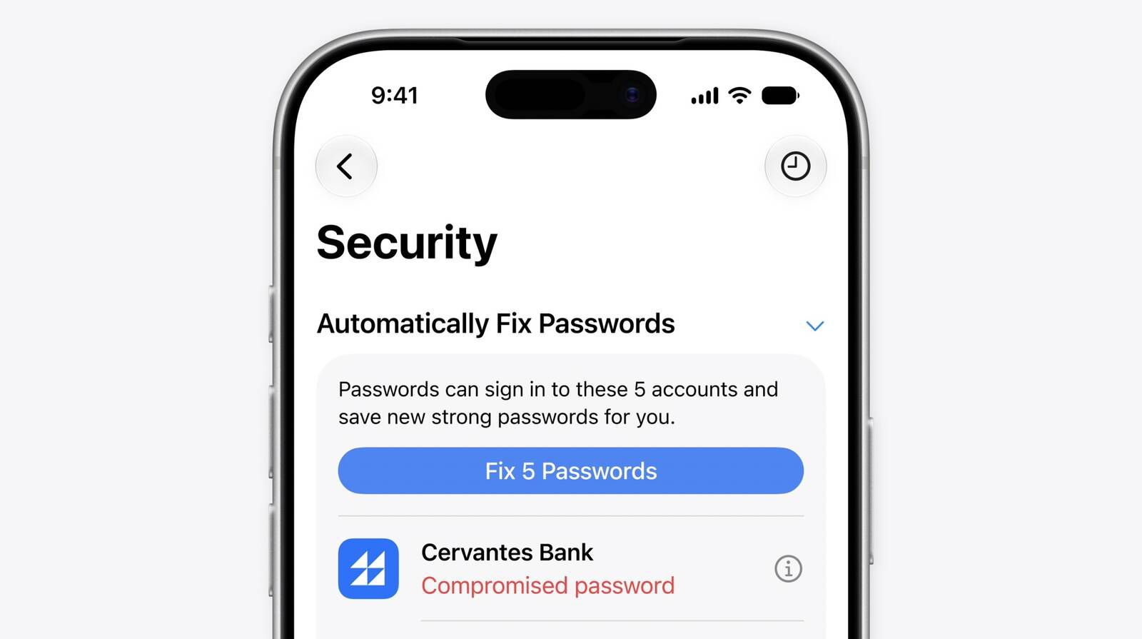 Apple 비밀번호는 이제 Agentic AI를 통해 취약하고 손상된 비밀번호를 자동으로 수정할 수 있습니다.
