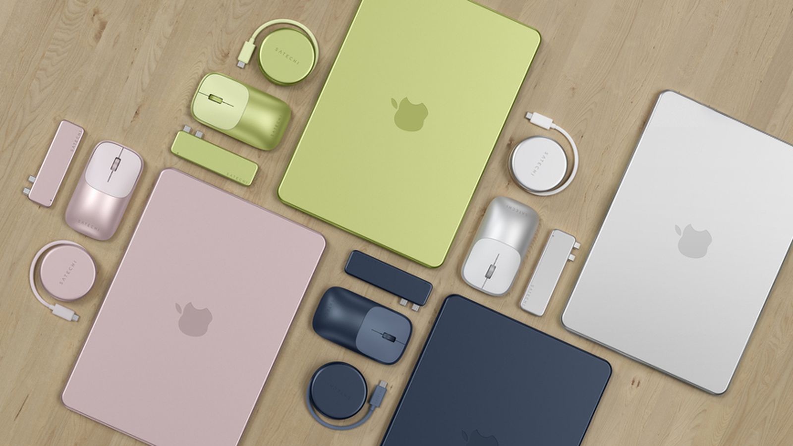 MacRumors 경품 행사: MacBook Neo Plus 색상에 맞는 Satechi 액세서리를 받으세요